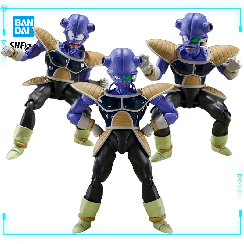 Bandai Original Genuine S.H.Figuarts Dragon Ball Z Frieza Force Cui 14cm Collections Model Action Figures Toy Birthday Gifts