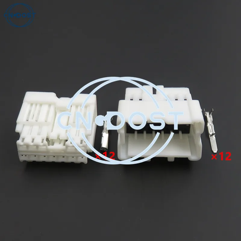 1 Set 12 Pin 1674122-1 6098-6980 1674119-1 6098-6954 AC Assembly Automobile Window Lifting Wiring Harness Unsealed Connector