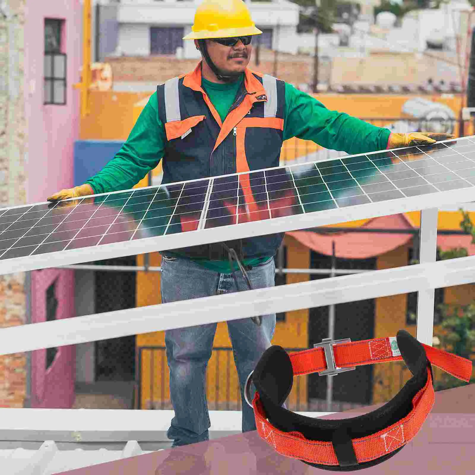 Imagem -02 - Cinto de Segurança para Eletricista ao ar Livre Operação em Alta Altitude Suspensórios de Zona de Segurança Escalada Proteção Anti-queda