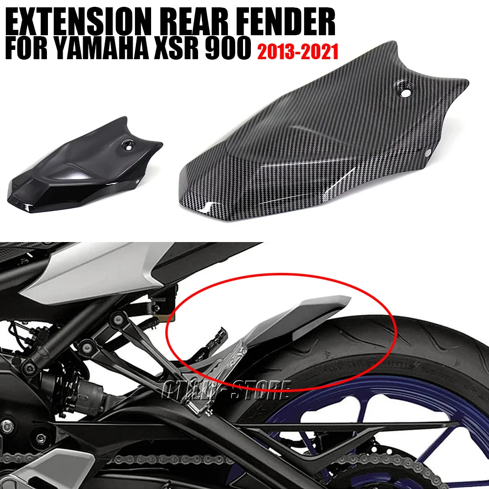 

Mudguard Rear Fender Splash Mud Guard Carbon Fiber ABS accessories For Yamaha XSR 900 XSR900 2013-2021 2020 2019 2018 2017 2016