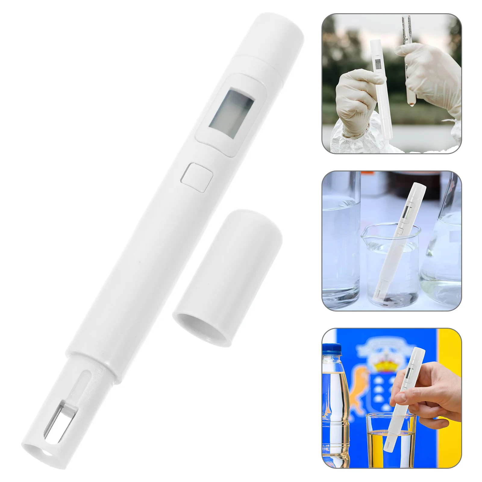

Digital Quality Tester Pen For Pool Lab Use High Precision Conductivity Meter Portable Testing Tool Lcd Display Water Hardness