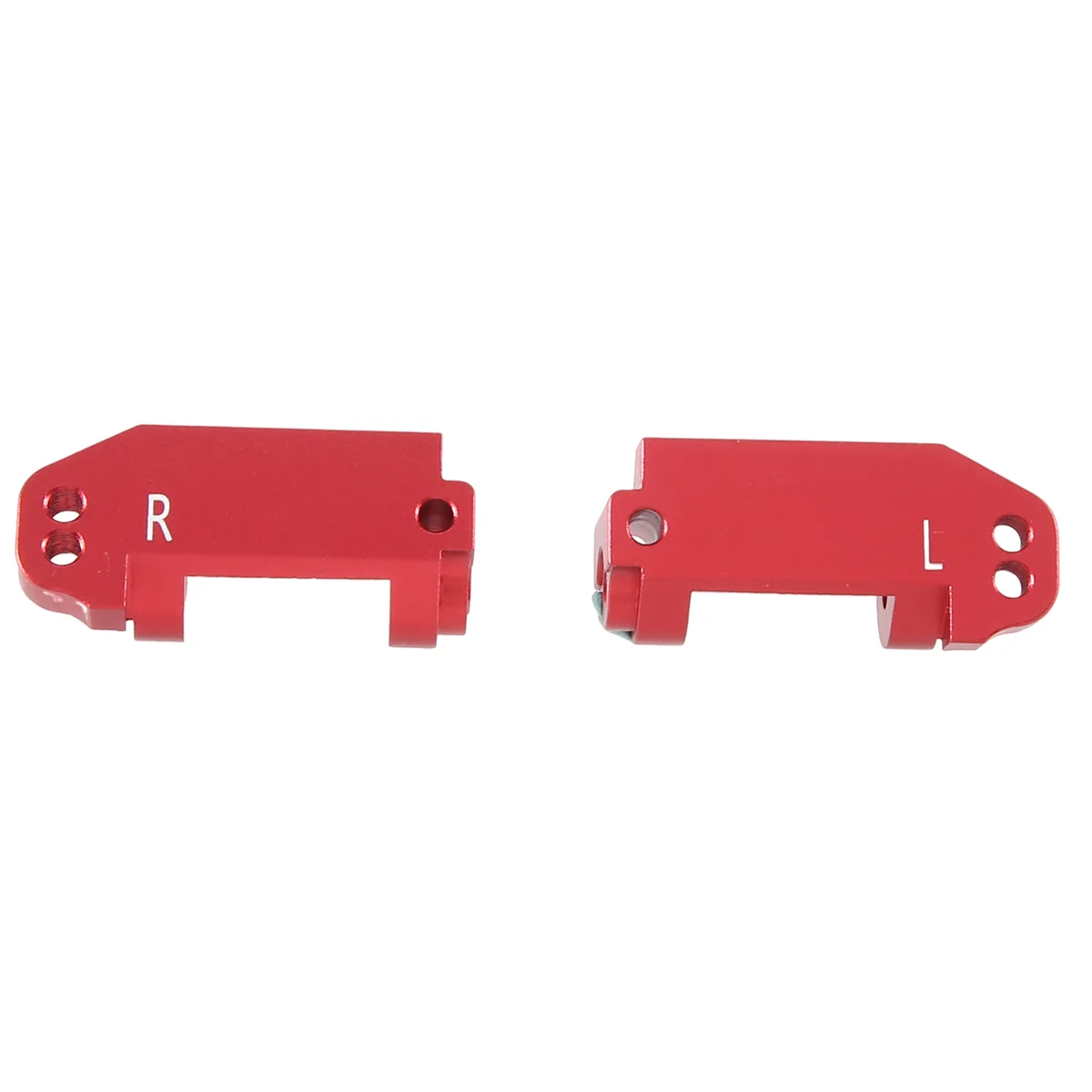 สําหรับ Slash 2WD 1: 10 Alloy Caster Block, Red By - แทนที่ 3632