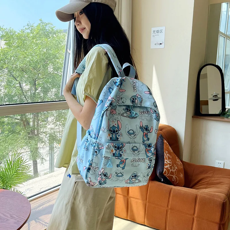 

2025 New Anime Peripheral Cute Cartoon Backpack Large Capacity Fashion Trend Printed Personalized Creative Campus Style Backpack