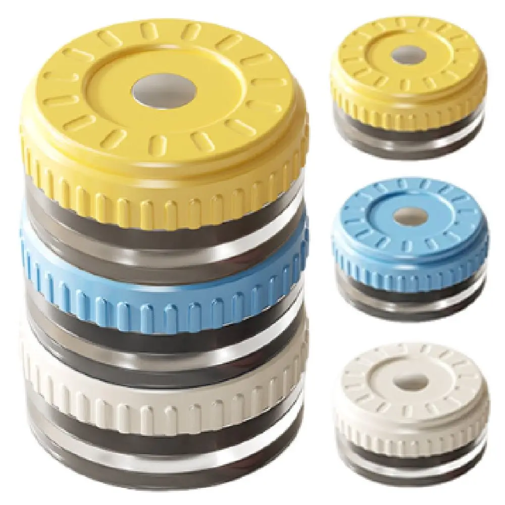 

3Pcs/Set Creative Medicine Storage Box Sealed 3 Layers Vitamin Storage Case Multifunctional Detachable Pill Organizer Elderly