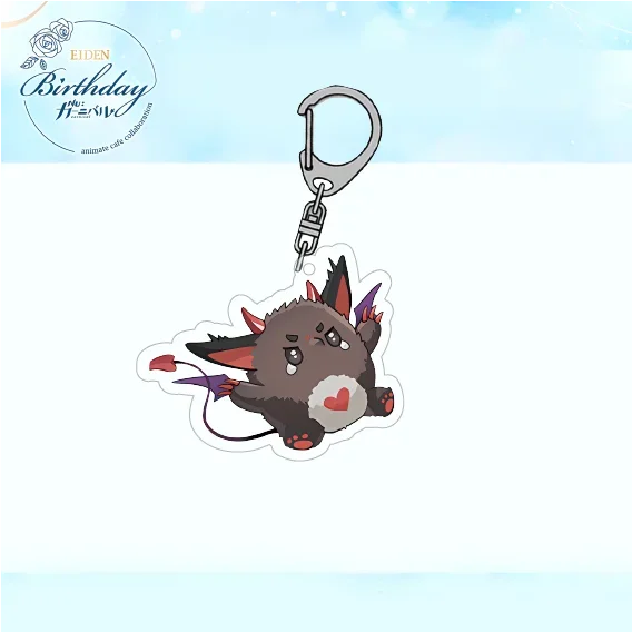 2025 أنيمي الكرتون الشكل مفتاح سلسلة كيرينغ نو: كرنفال ياكومو أوليفين لطيف صغير تأثيري سلسلة مفاتيح مصنوعة من الأكريليك لطيف itabag قلادة