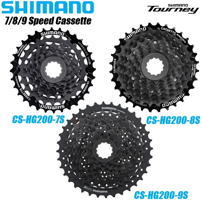 AliExpress Shimano SHIMANO ALTUS HG200-9 TOURNEY 7 Speed 8 Speed 9Speed HG200 TX HYPERGLIDE MTB Cassette Sprocket