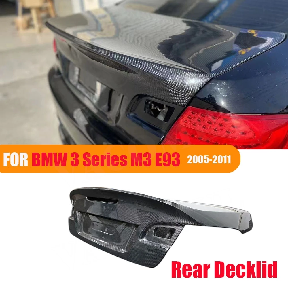 

Карбоновая накладка на крышку багажника VACOMUL для BMW 3 серии M3 E93 2005-2011, аксессуар для задней части автомобиля, горячая распродажа, FRP