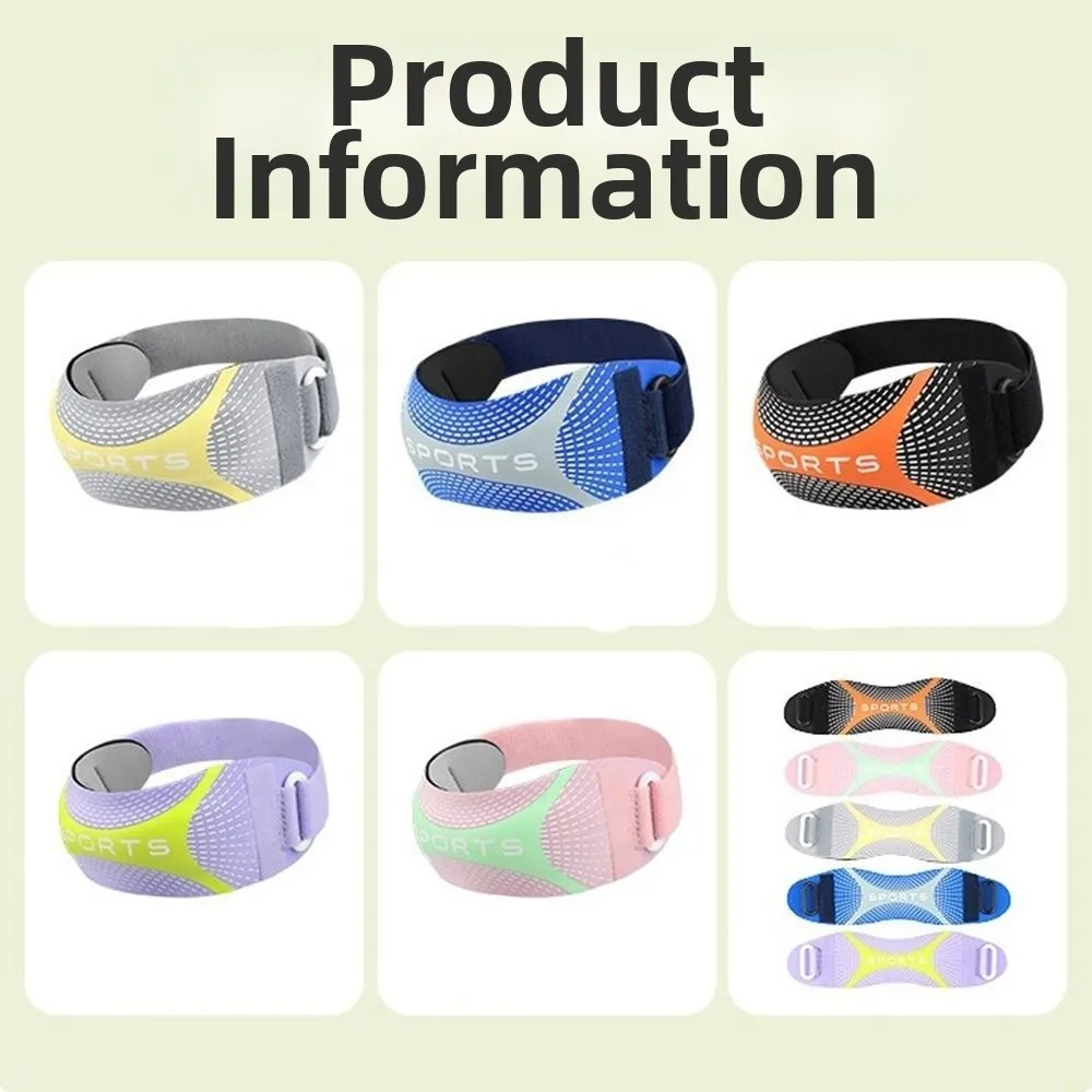 Shock Absorption Patella Belt Breathable Sweat-Wicking Knee Protection Strap Thickened Knee Protection Sport Knee Wrap - view 5
