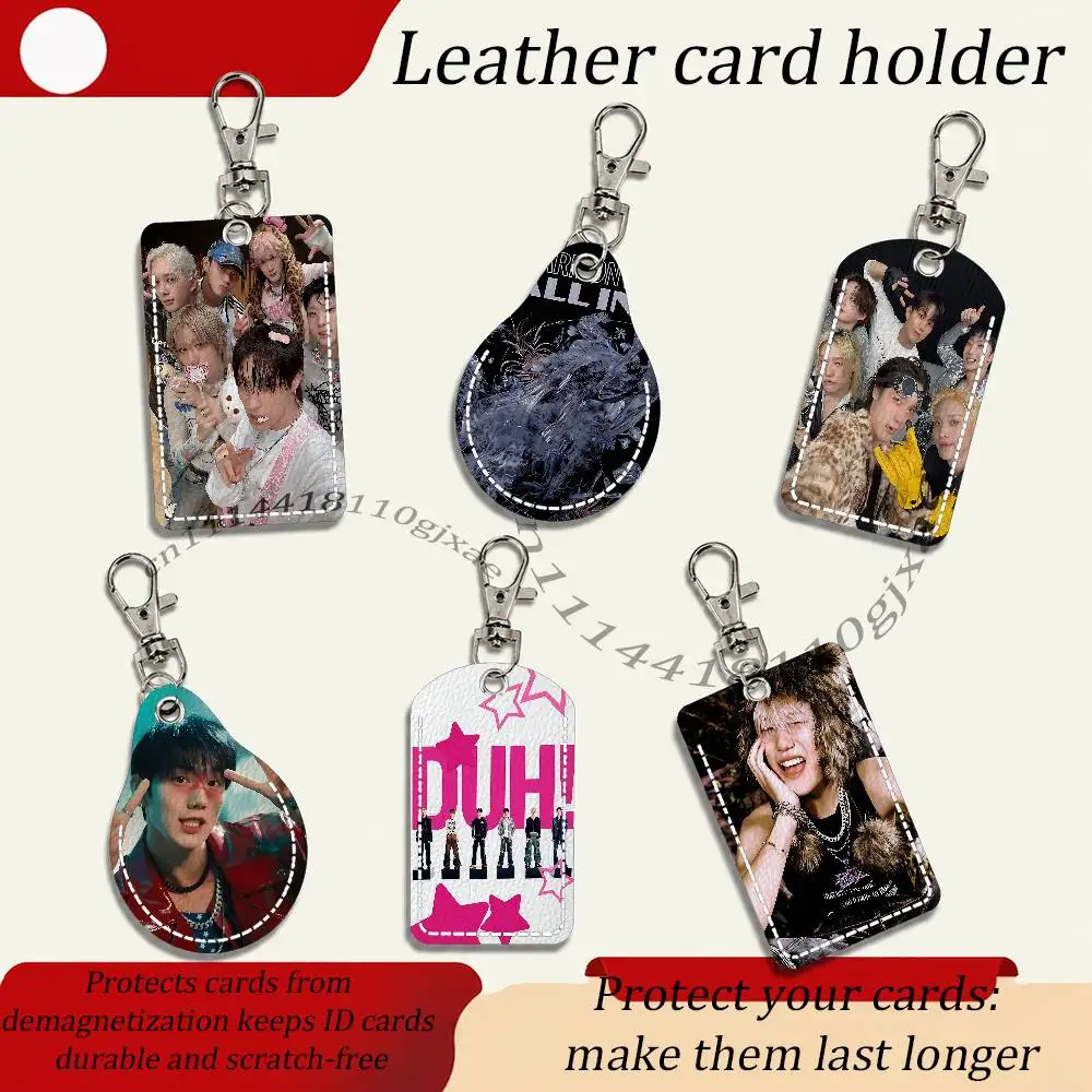 For Killin It UNIQUE Card Keychain Fashion Pendant Bag ID Door Card Case Bus Card Cute Adult Scratch Resistant