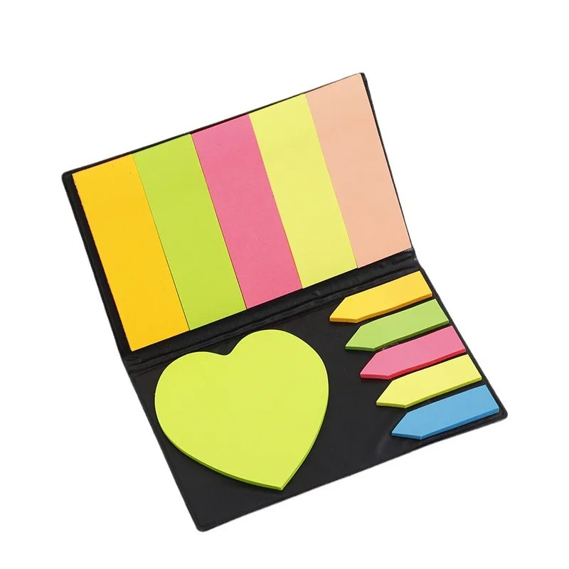 Simples removível Sticky Notes Set, Calendário do Business Desk, Student Sticky Notes N Times