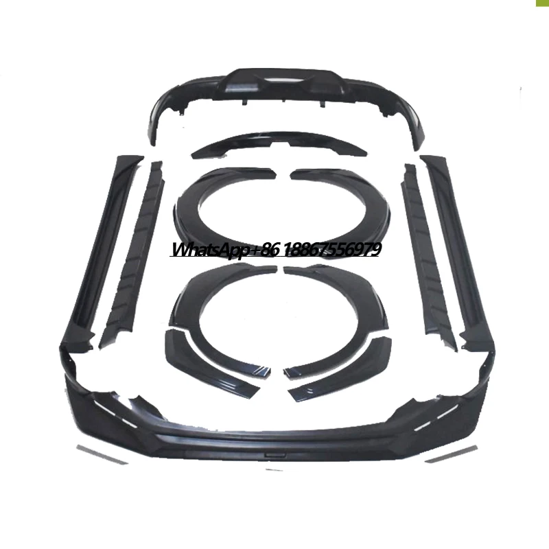 

PP CHR 2 Doors Body Kit for CH-R Coupe TR Style Bumper Fenders Facelift Car Bumpers Auto Parts CHR Style Body Kits