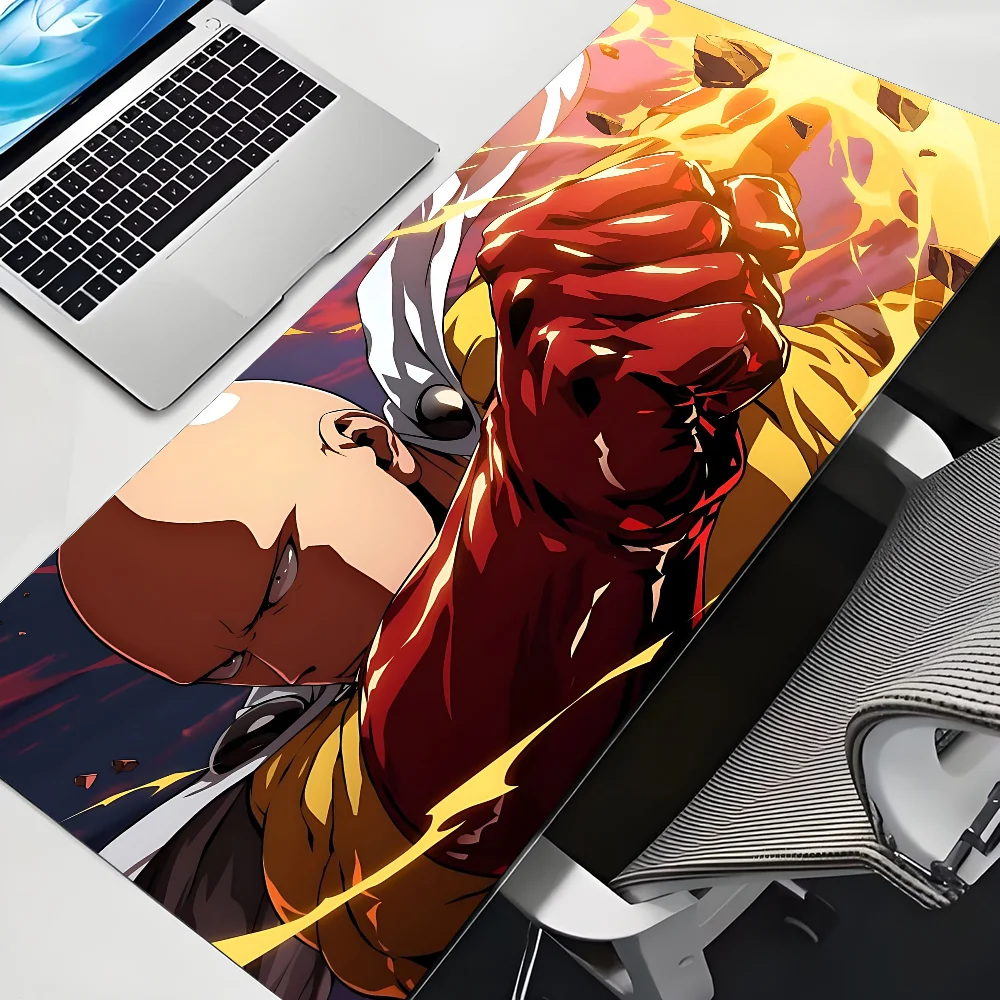 One P-Punch Man Mousepad Mousepad New Arrivals Large Gaming Mousepad L XL XXL Gamer Mouse Pad Size For Keyboards Mat