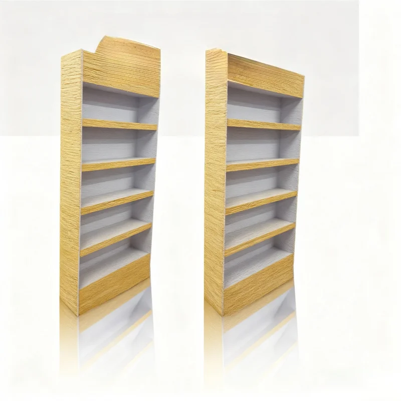 custom.GD Foldable Customized PVC Board Display Rack Tabletop Storage Box with Adjustable Shelves Advertising