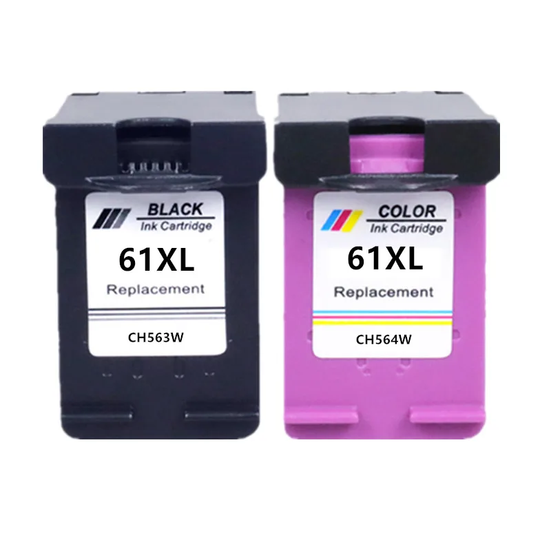 Compatible Ink Cartridge for HP 61XL for HP61 for HP 61 Envy 4500 4502 5530 & Deskjet 1050 2050 3050 3054 3000 1000 Printer