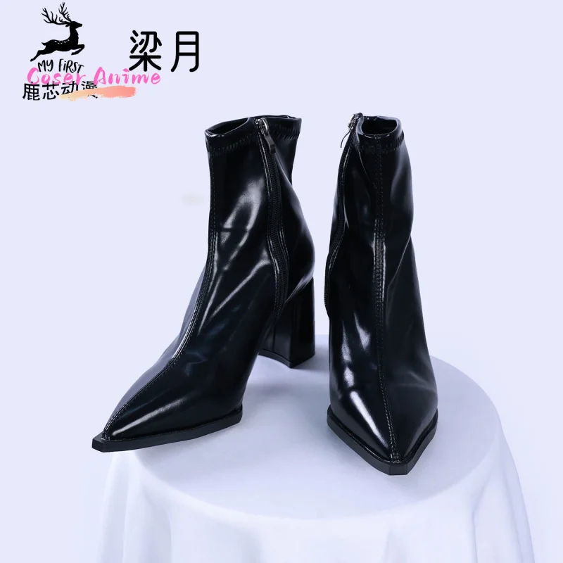 Gioco Reverse: 1999 Liang Yue Costume Cosplay Scarpe Personaggio Anime Halloween Carnevale Festa Prop