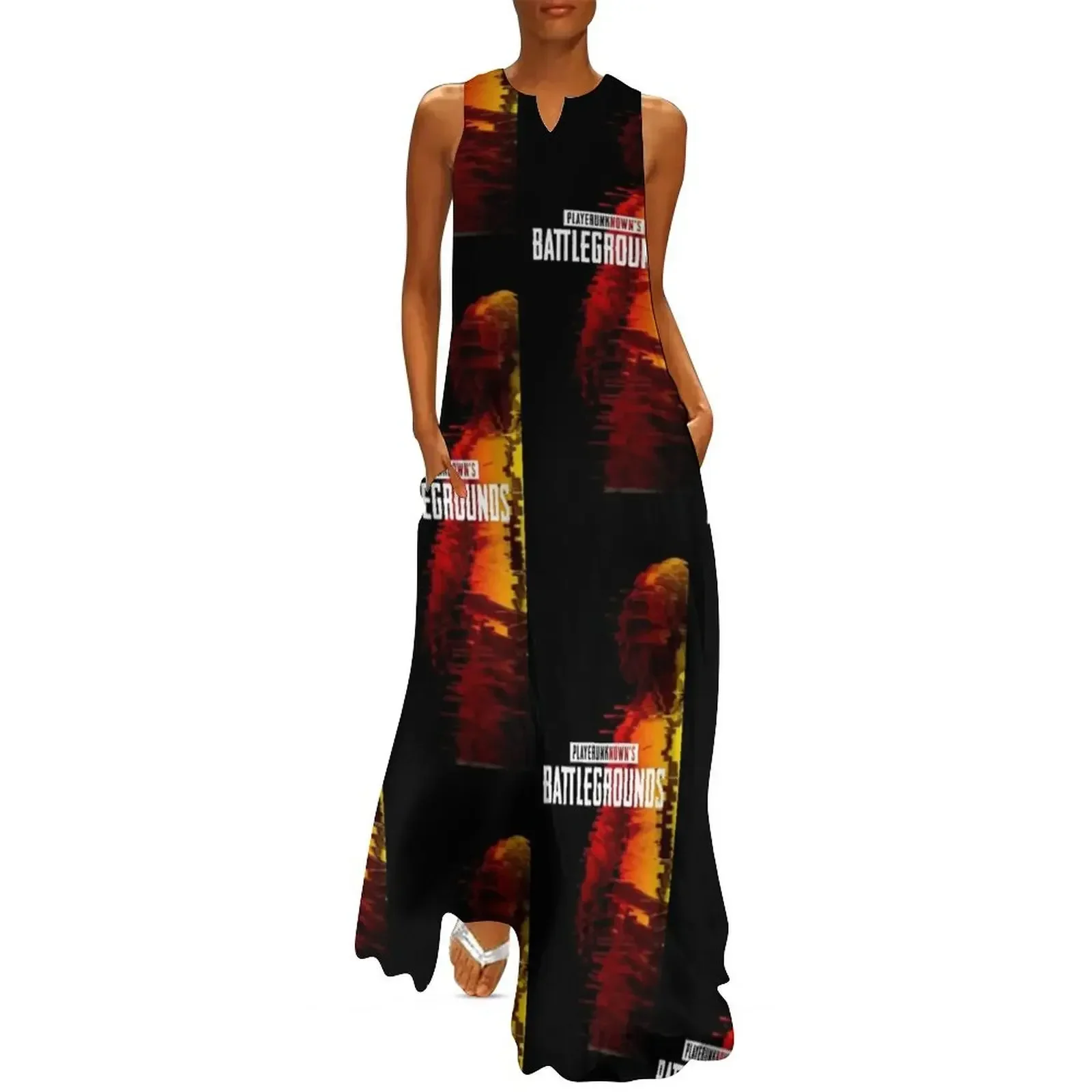 

PUBG Long Dress women long dresses long sleeve dress Party dresses for women Women's summer dress