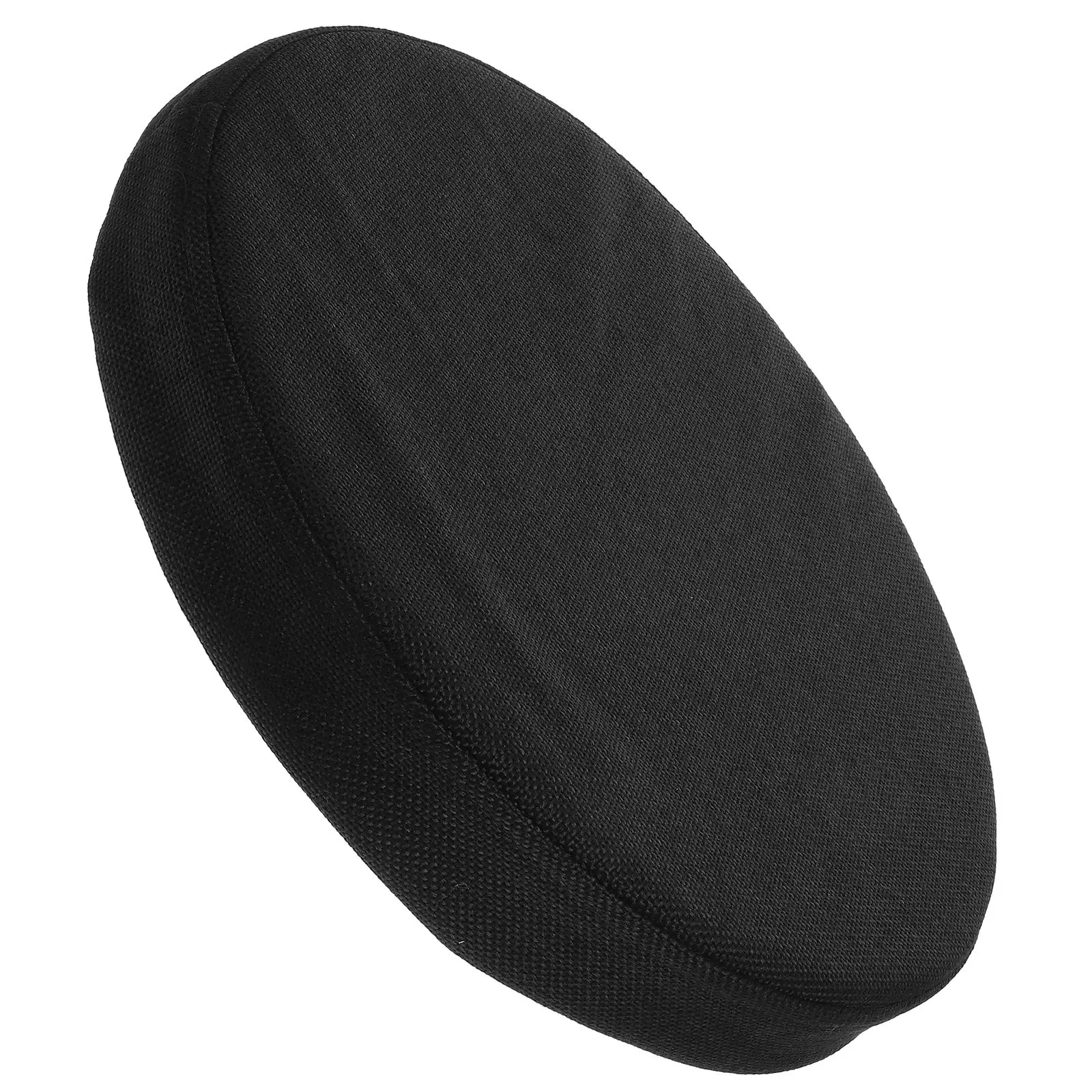 Round Linen Chair Cushion Soft Supportive Thick for Living Room Office Desk Dining Chair Bedroom Bar Stool Floor Garden Outdoor