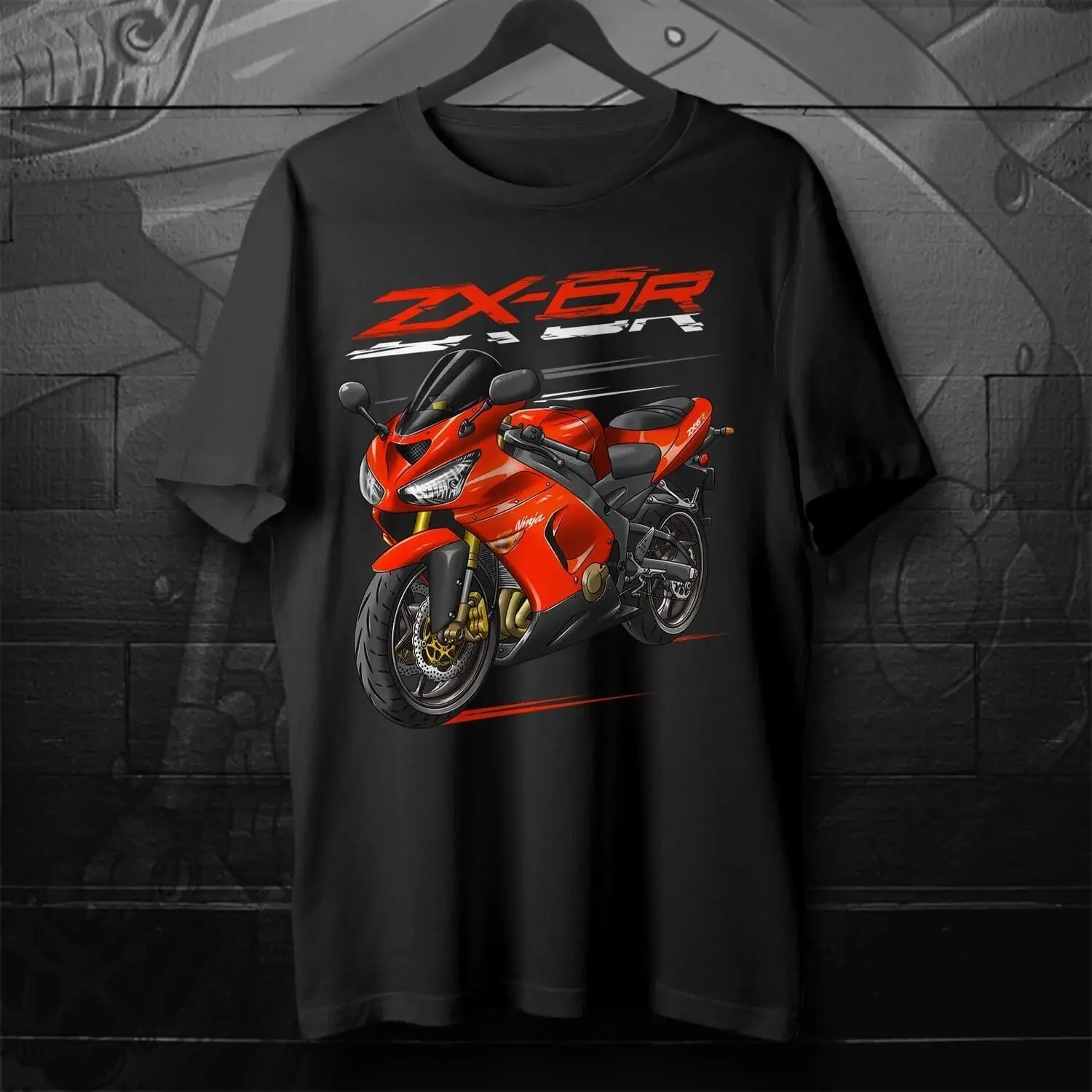 

Ninja ZX-6R 2005-2006 T-Shirt for Motorcycle Riders