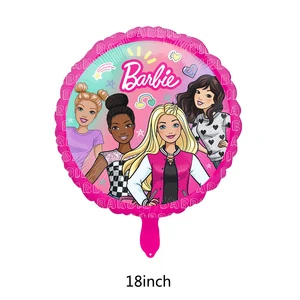 Barbie Theme Party Balloons für Kinder, 32 10 Hauptverkaufsfamilie Barbie - №8