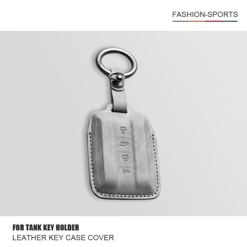 

Car Key Case For Great Wall GWM WEY TANK 300 400 500 700 Tank300 Tank500 Remote Cover Bag Shell Keychain Holder Auto Accessories