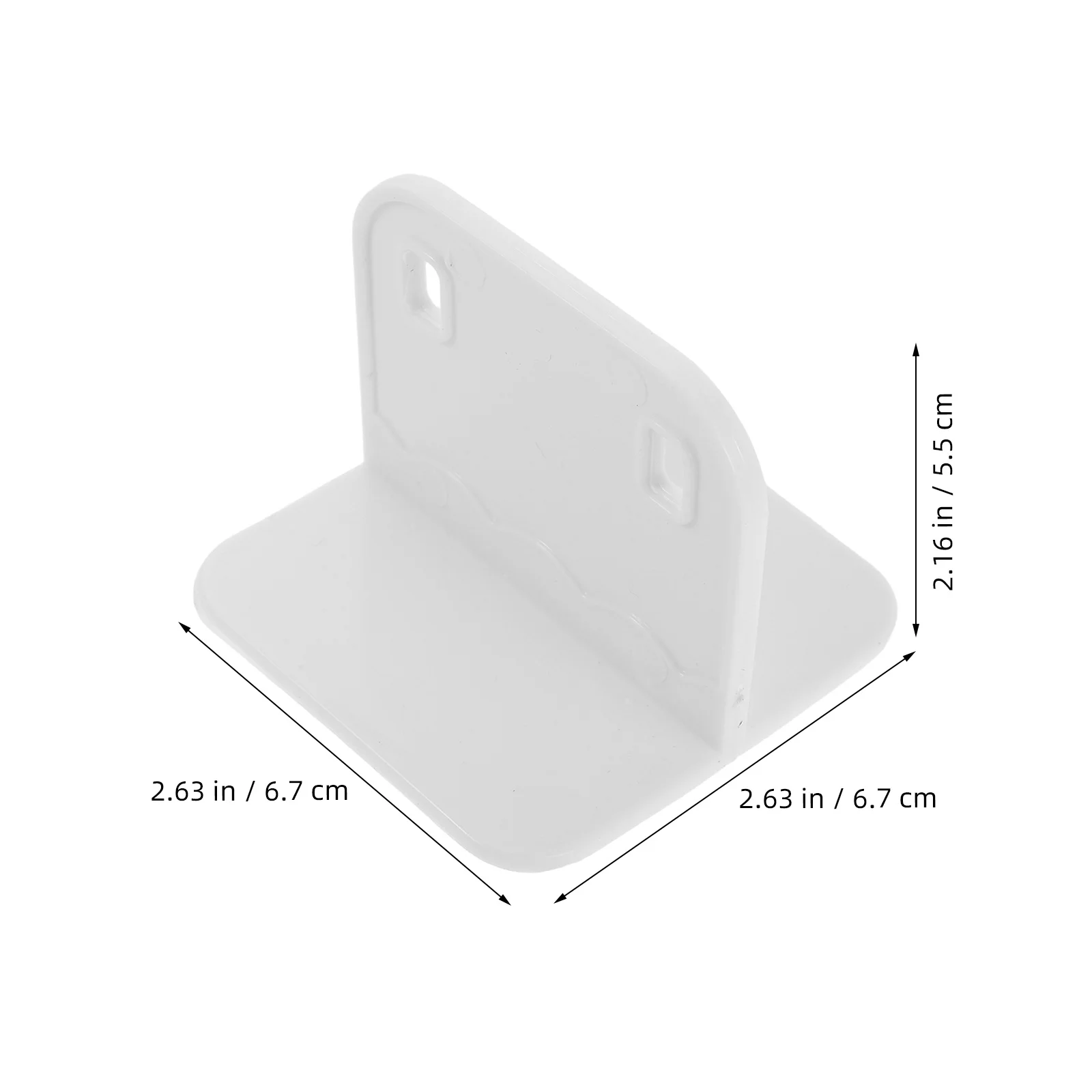 Base di fissaggio stabilizzatore per box da 20 pezzi Supporto antiscivolo universale senza trapano per supporto di sicurezza domestico per recinzione