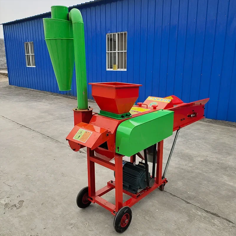 Guillotine Machine for Breeding Cattle and Sheep Wet and Dry Straw Kneading Machine Corn Straw Crusher