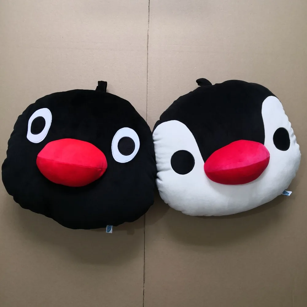 

Мягкая игрушка-подушка Пингвин Пингу и Пинга (45 см) для детей, плюшевая кукла-пингвин, подарок