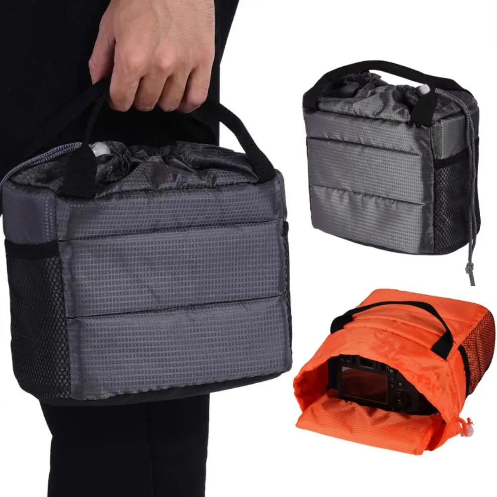 

Camera Hand Bag Camera Partition Bag Waterproof Insert Partition Camera Hand Bag Shockproof Padded Divider Cover Case for DSLR