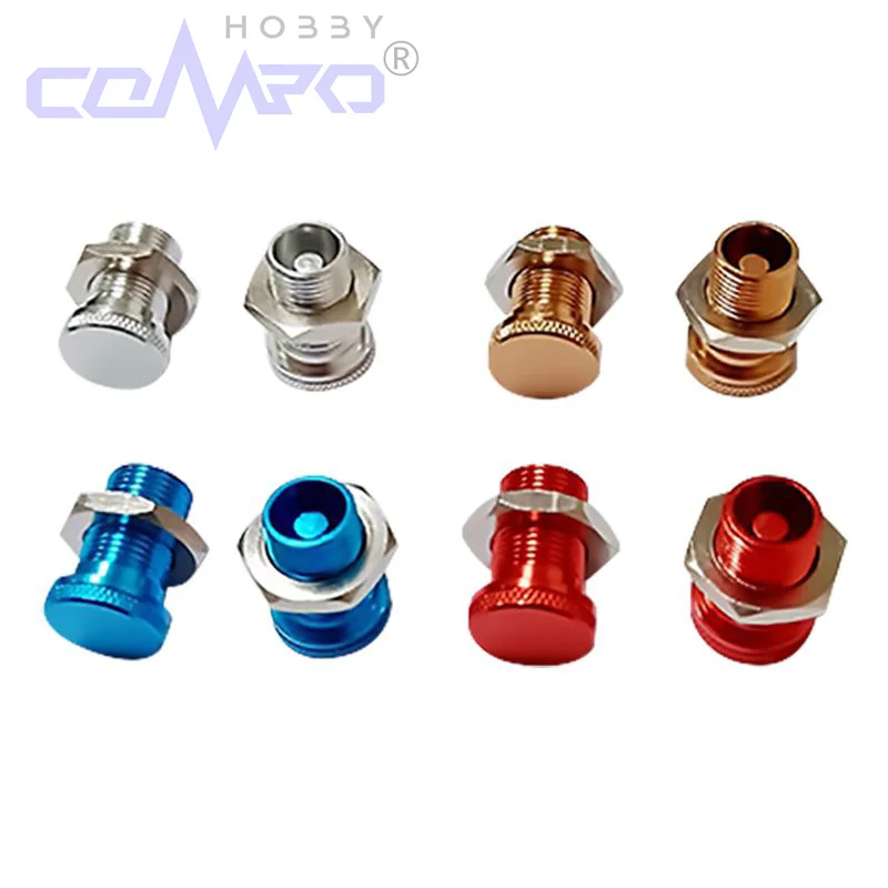 

1 PCS Alloy D4 Fuel Filler Dot Oil Nipple Plug for RC Airplane Gasoline Glow Engines Parts Fuel Tank Aircraft Accessories