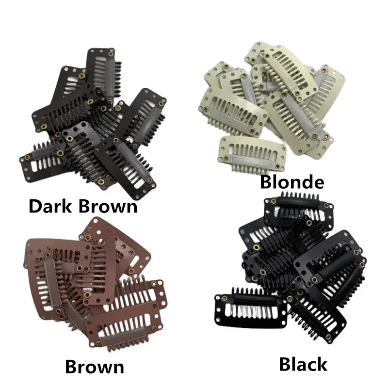 10PCS Wig Clips for Hair Extensions Supplies