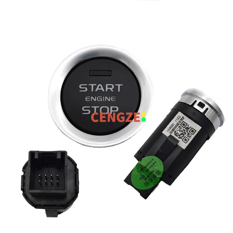 2019-2022 نماذج جيلي كولراي بدء زر إيقاف المحرك SX11 مفتاح تشغيل المحرك #2