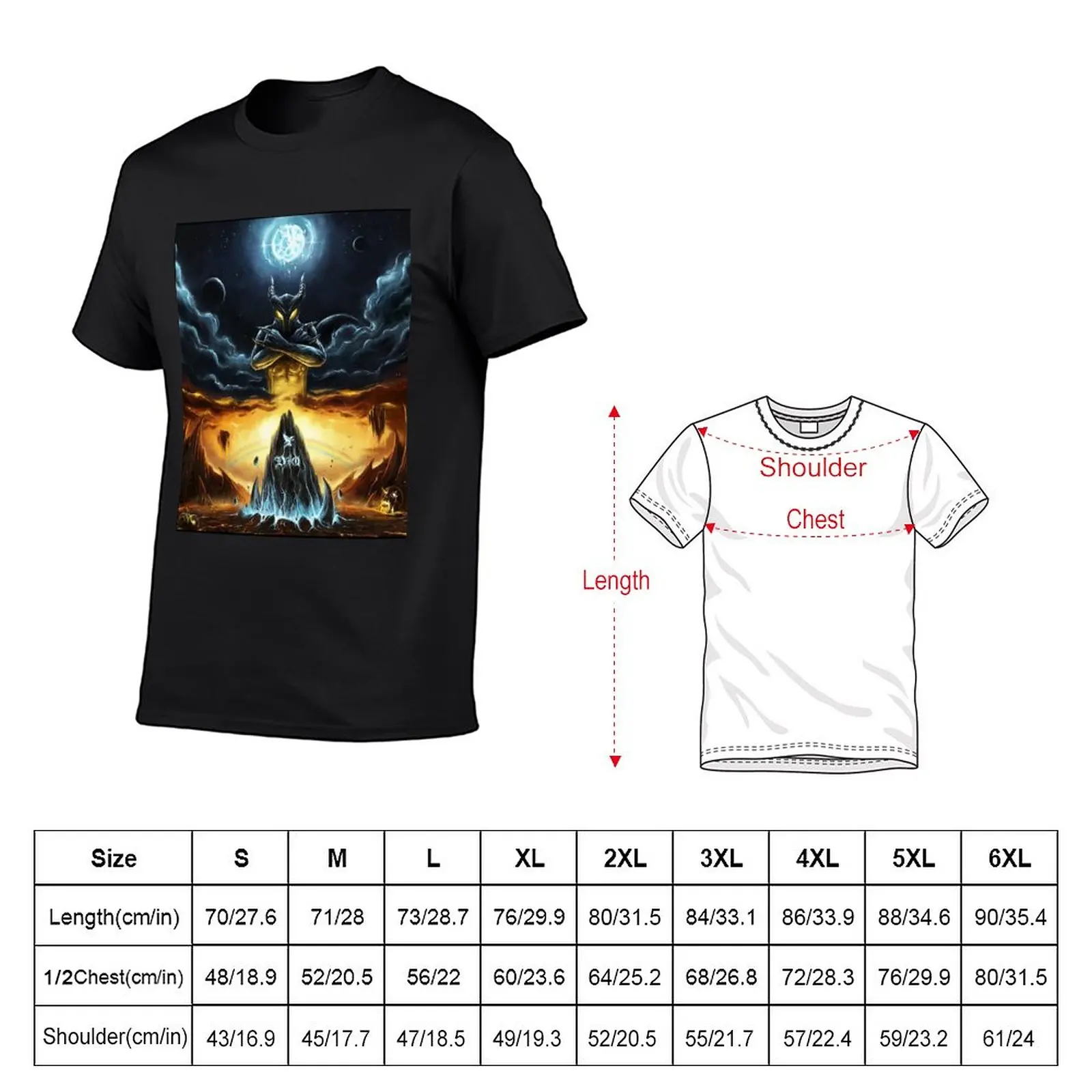 New For Men Women Ronnie James Dio Gift For Halloween T-Shirt Blouse T-shirt short mens t shirts casual stylish