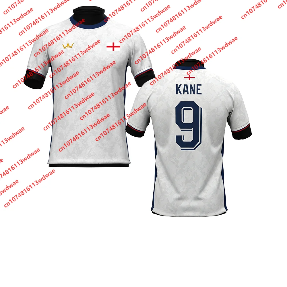 England Style clothing Football Jersey Quick-Dry Bellingham 10 Jersey Outdoor football Jersey Kane 9 Special Edition Kid Tee