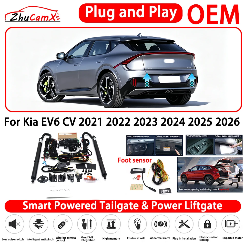 for Kia EV6 CV 2021 2022 2023 2024 2025 2026 OEM Smart Powered Tailgate Power Liftgate Automatic Rear Trunk Tailgate Actuator