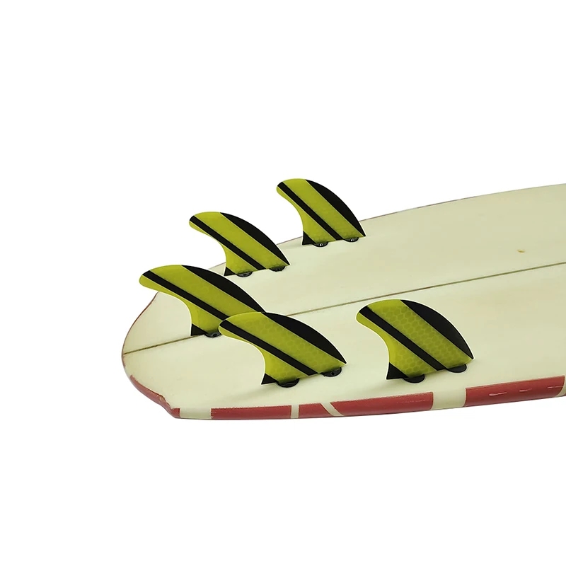 UPSURF-Palmes de planche de surf FCS, K2.1 Quilhas, accent d'abeille, nadadeira, 5 palmes, sports nautiques, paddle debout, stabilisateur