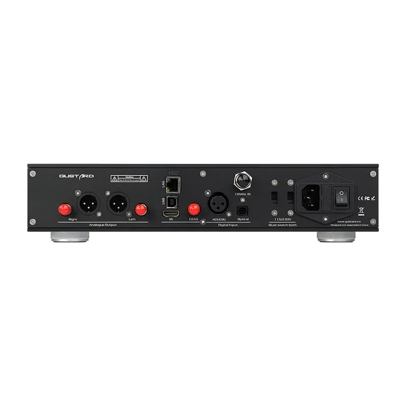 DAC MQA Dual AK4499EX AK4191 con Streamer/Renderer XMOS DSD512 PCM768K MQA384K IIS decodificador de Audio equilibrado DAC-A26