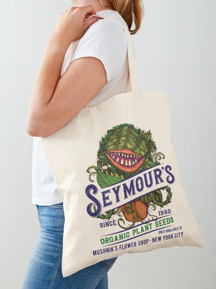

Seymour's Organic Seeds Tote Bag free delivery bags shopping bag shopping bag logo Handbags women