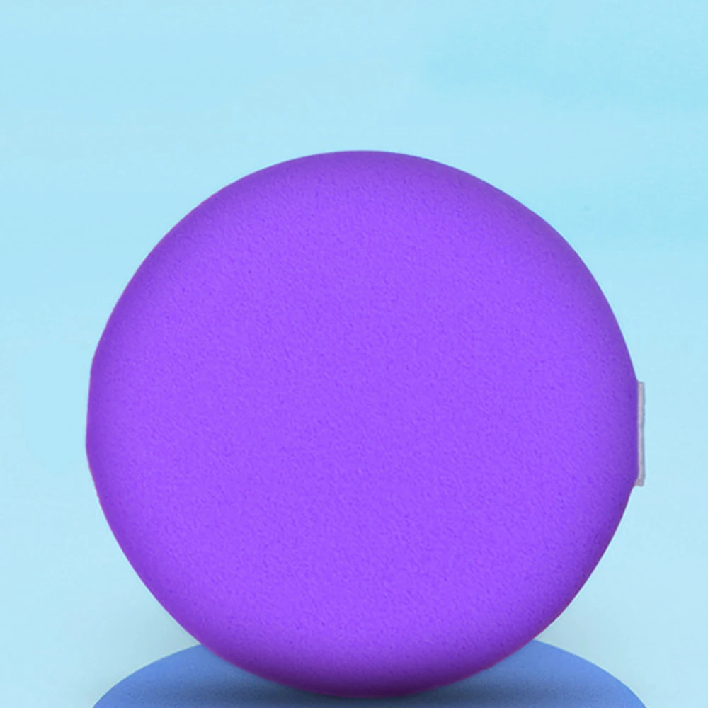 Professional Round Shape Makeup Puff Foundation BB Cream Powder Puff Portable Soft Cosmetic Puff Makeup Tools Random Color