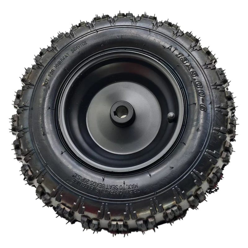 Motorcycle Accessories 13X5.00-6 Inch Wheel Snow Plow Wheel Butterfly Flower Tires 13 * 5.00-6 Inch Beach Wheel