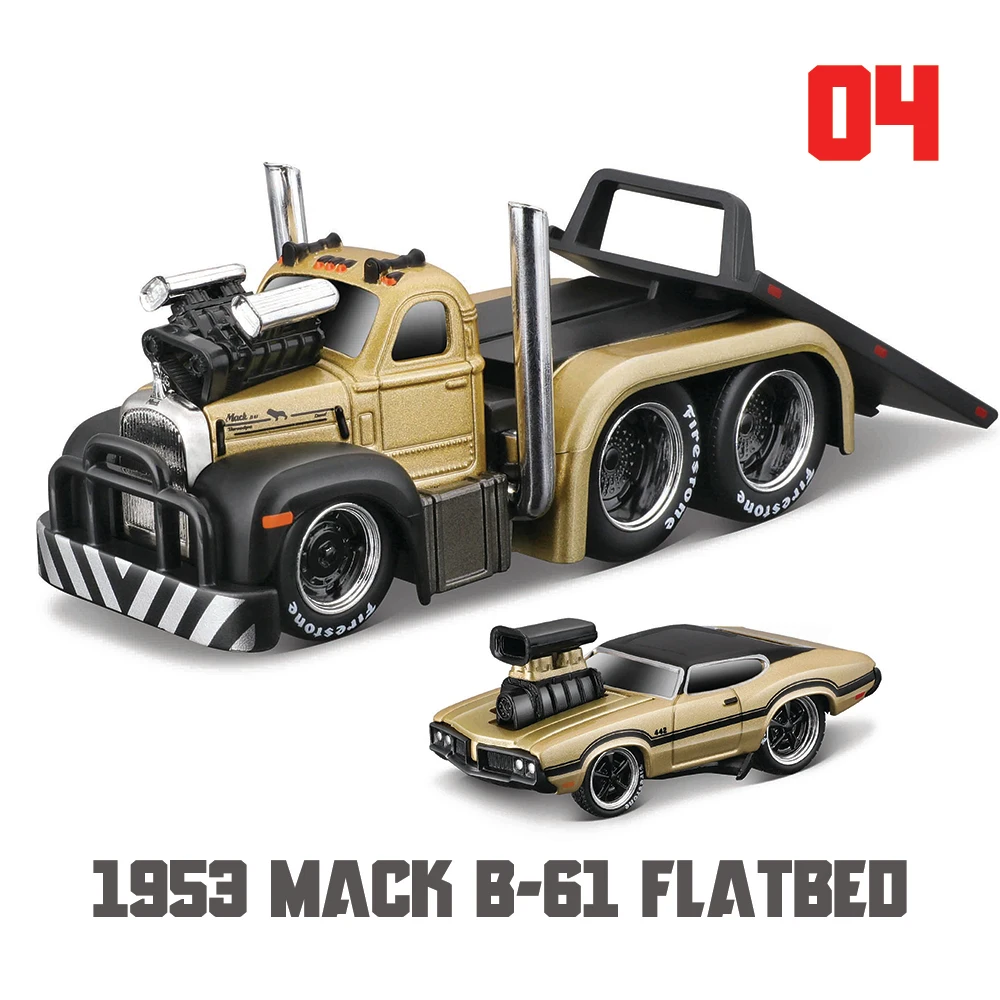 Maisto 1:64 1950 Ford 1966 Chevrolet 1999 Nissan American classical muscle car die-casting model collection gift gift