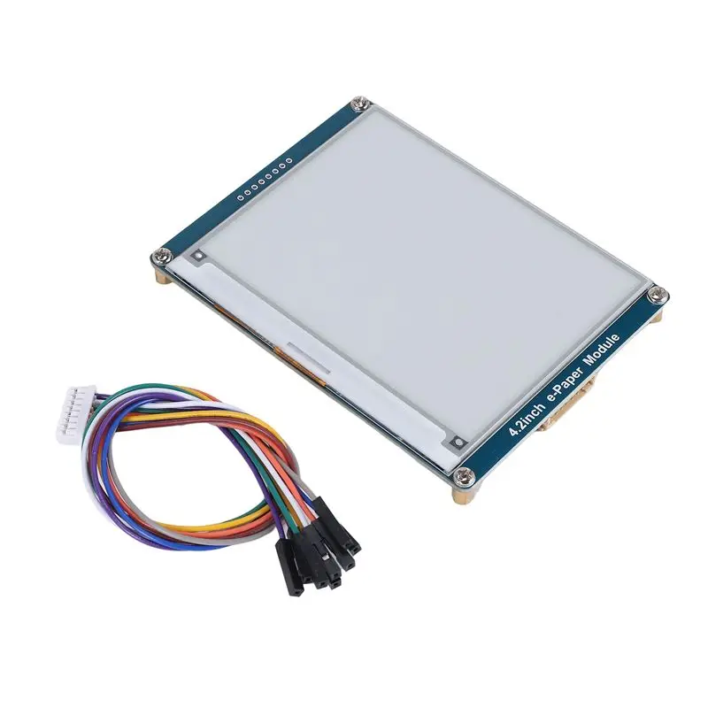 Module d'affichage E-Ink Waveshare de 4,2 pouces pour Raspberry Pi 4 B, module E-Paper