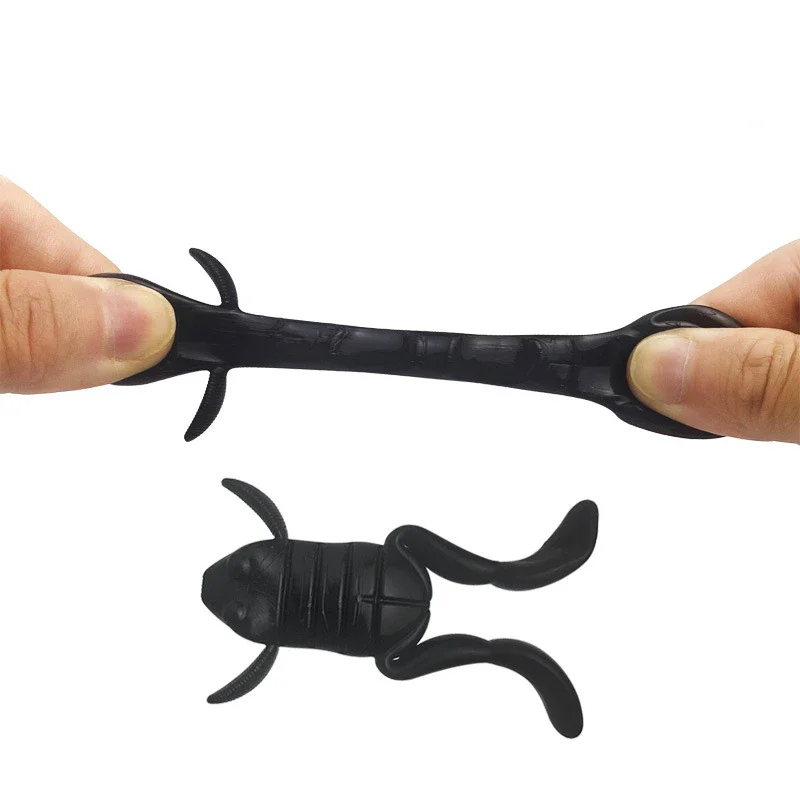 5 Stück Köder, 5 g/Stück, Wasseroberfläche, Kick-Frosch, gefälschter Köder, hohe Simulation, TPE-Frosch, weicher Köder, schwarzer Fisch und Bass-Liebling – Detail 5