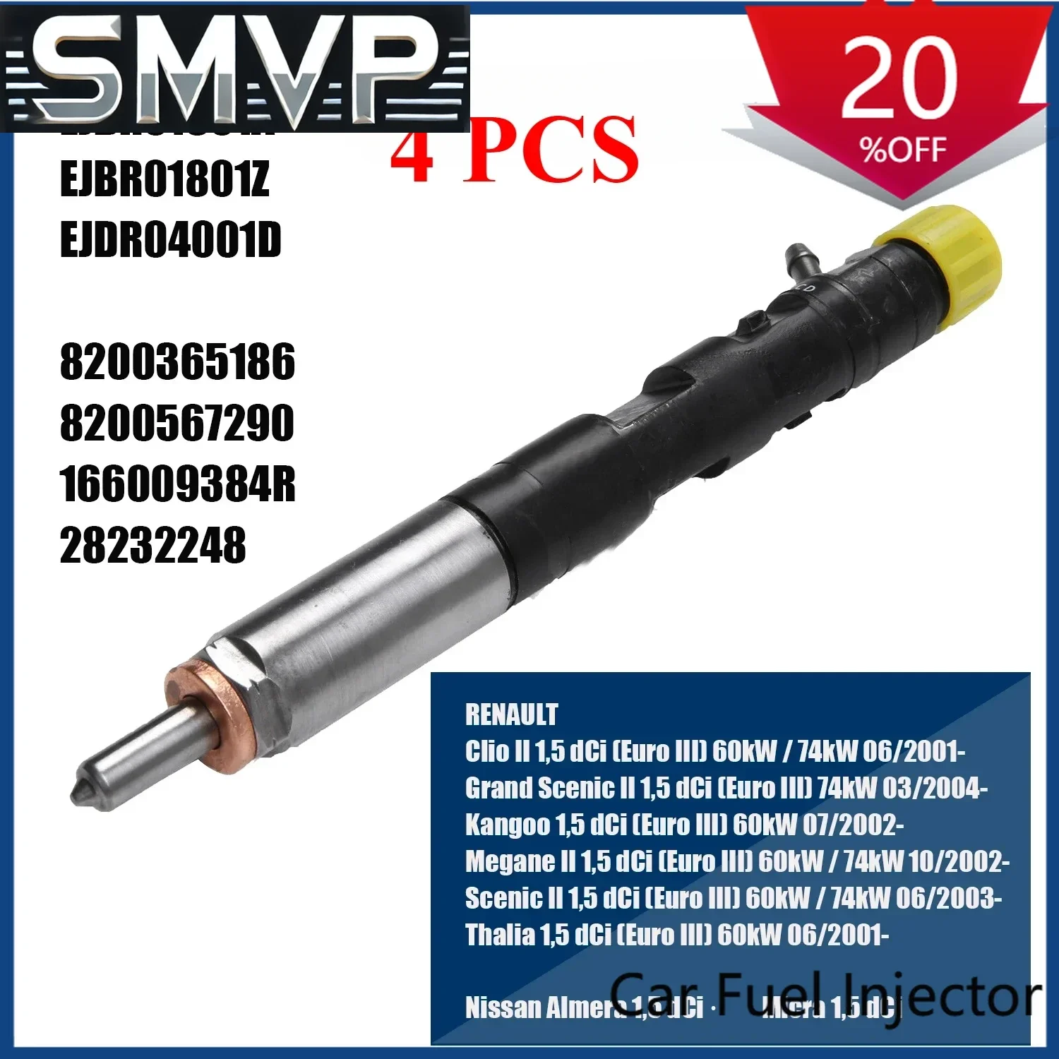 4PCS EJBR01801Z 820… - image