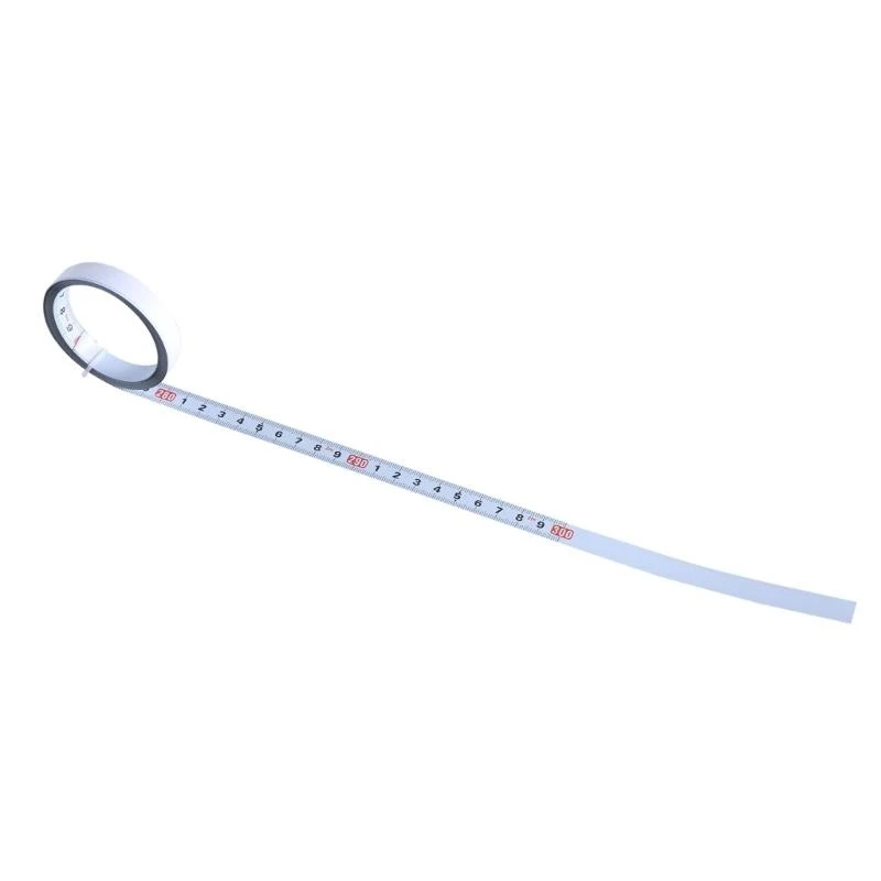 

652F Adhesive Measuring Tape, Removable Adhesive Measuring Tape,Steel Metric Tape Measure for Home or Office Use