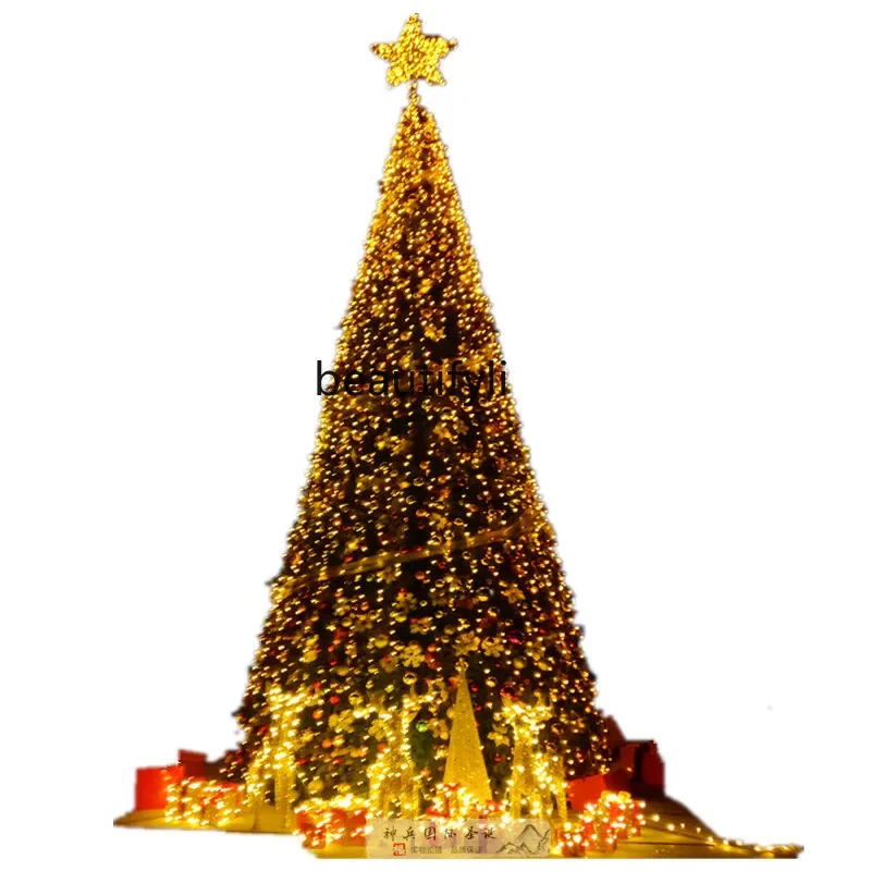 

Modern Christmas Glowing Christmas Tree 4/5/6/7/8/9 Outdoor Large Frame Christmas Tree Package