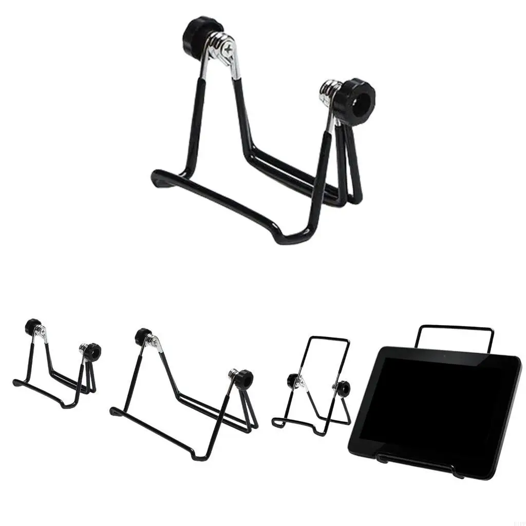 

E1PF Folding Desktop Mount Stand Adjustable Viewing for Phone and Tablet Holder