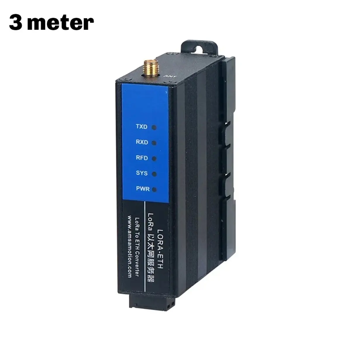 DT466 STOCK-LORA-ETH Ethernet Modbus UDP Client Transparent Transmission Server Module 433M Remote Transceiver 3meters