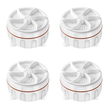 휴대용 미니 세탁기, USB 양방향 회전 터빈, 양말 속옷, 여행용 세탁기