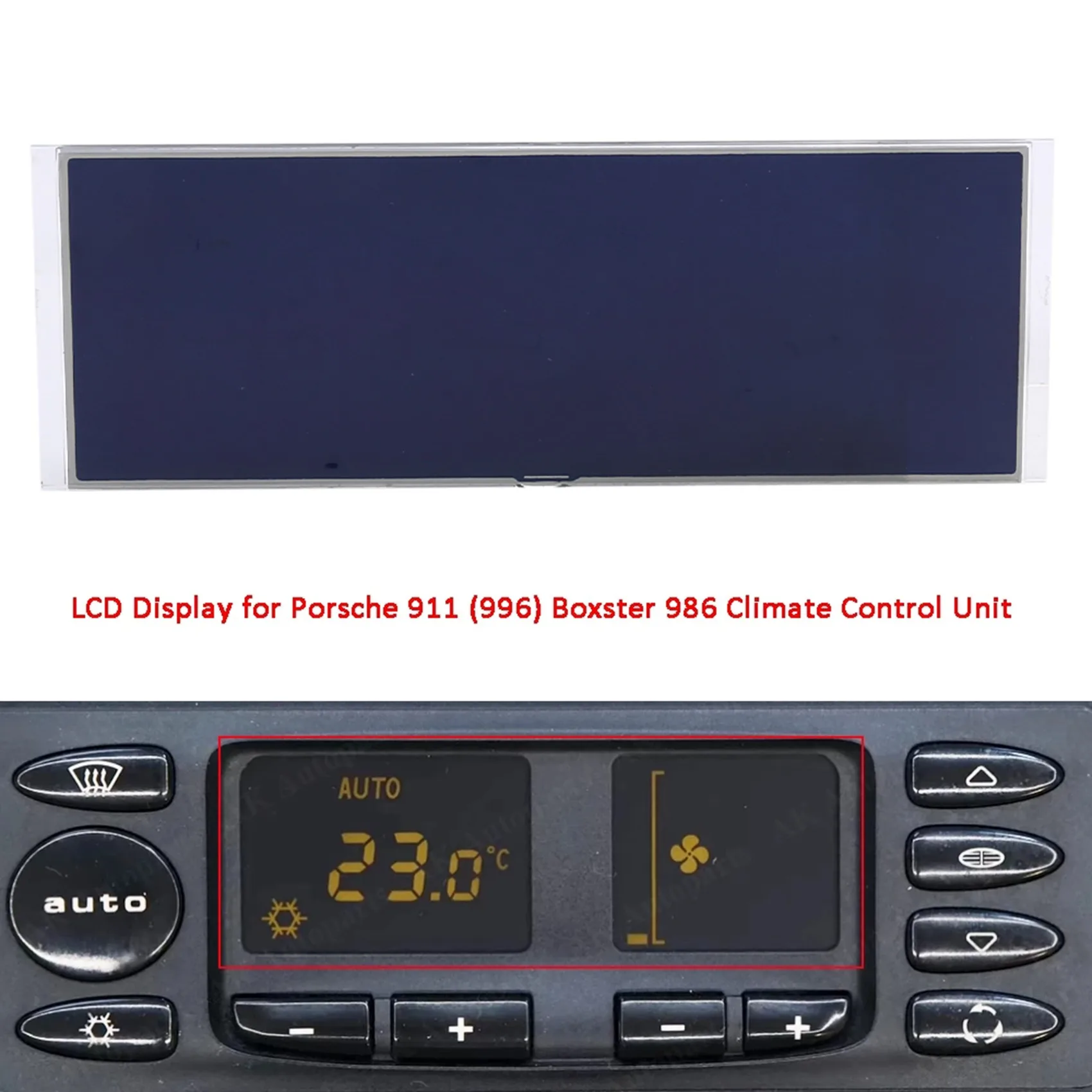 

AEF6-автомобильный обогреватель, температура кондиционера, климат-контроль, ремонтный комплект ЖК-экрана для 911 (996), Boxster 986