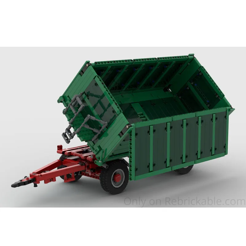 

MOC-201277 New Farm Cargo Transporter Dump Truck Building Blocks Model 1159 PartsMOC Creative Boys Kids Birthday Toy Gifts